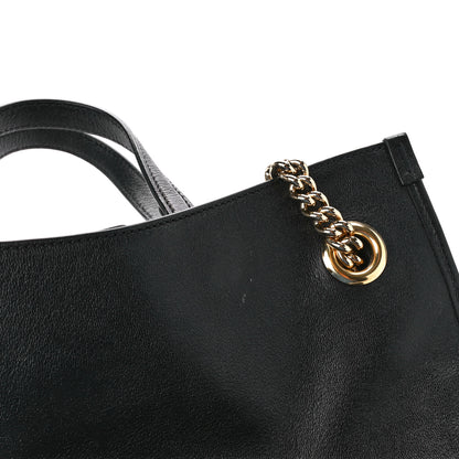 Gucci New Sakai Calfskin Lux Medium Horsebit 1955 Tote Bag Black 13 of 17