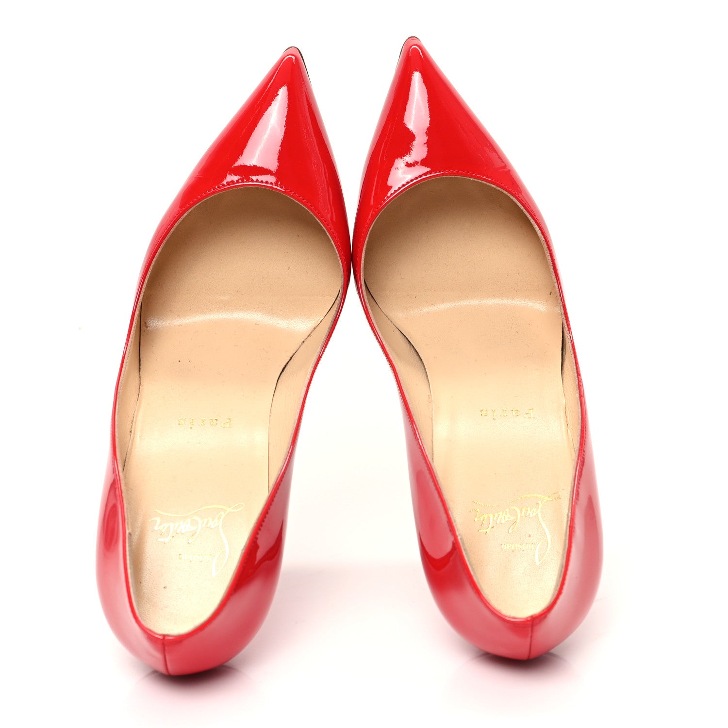 Christian Louboutin Patent So Kate 100 Pumps 38 Rosa 2 of 8
