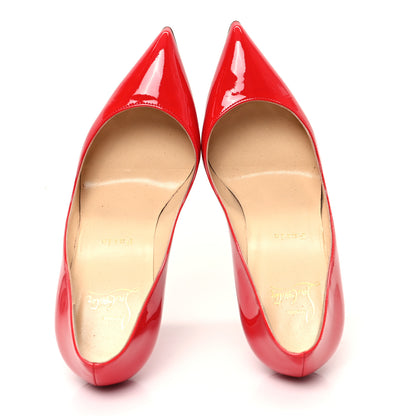 Christian Louboutin Patent So Kate 100 Pumps 38 Rosa 2 of 8