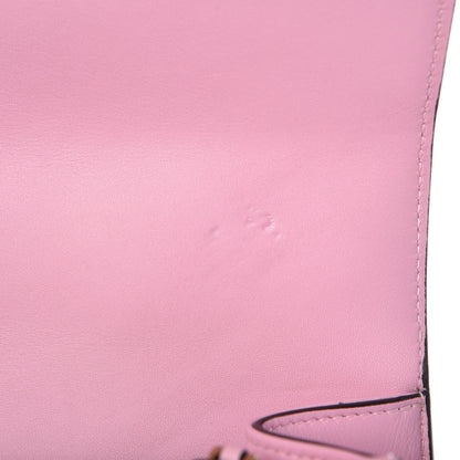 Gucci Moon Calfskin Web Medium Dionysus Bamboo Top Handle Bag Sugar Pink Blue Agata Hibiscus Red 12 of 14