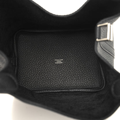 Hermes Taurillon Clemence Picotin Lock 18 PM Black 5 of 12