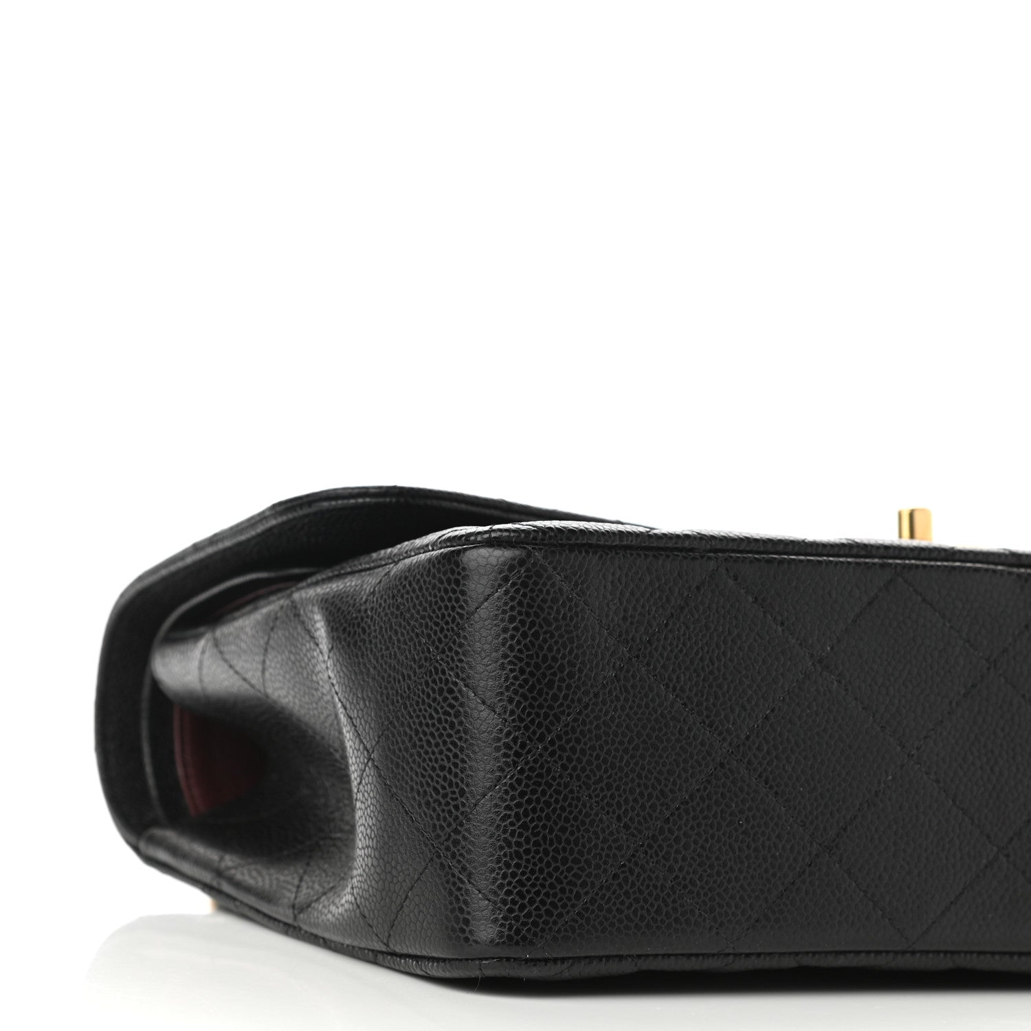 Chanel Caviar Quilted Jumbo Double Flap Black 9 of 10