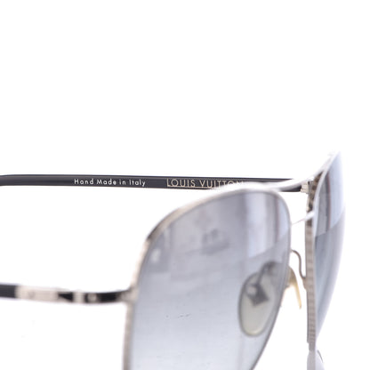 Louis Vuitton Monogram Conspiration Pilote Sunglasses Z0165U Argent 6 of 7