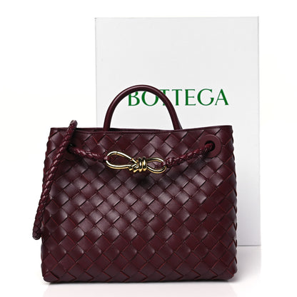 Bottega Veneta Nappa Intrecciato Small Andiamo Shoulder Bag Barolo 10 of 10