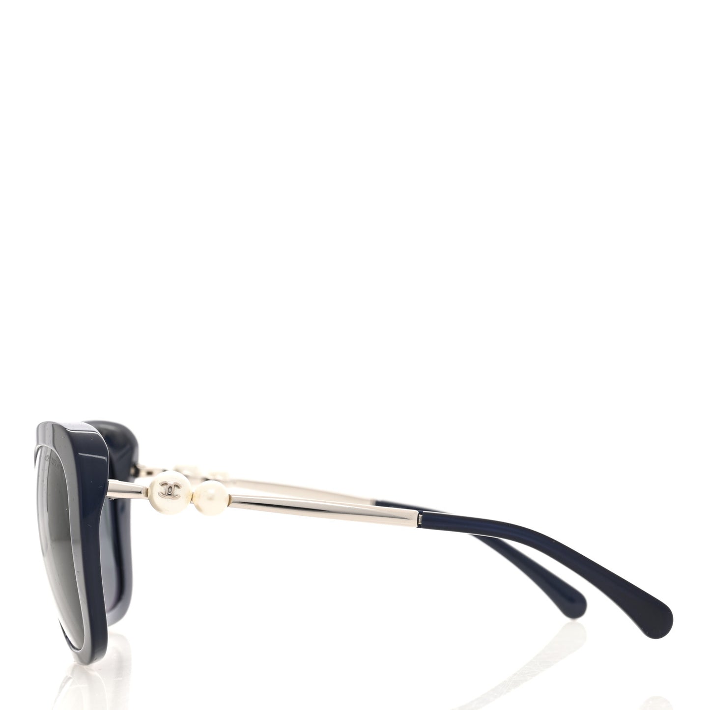 Acetate Butterfly Winter Pearl Sunglasses 5339-H Navy