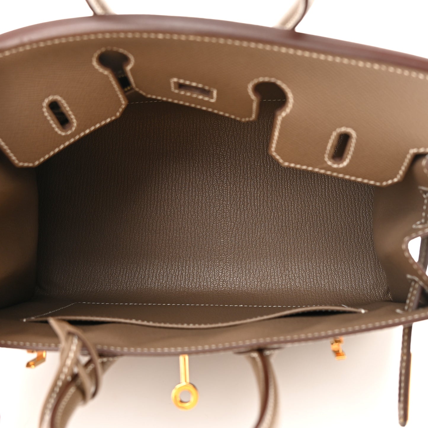 Epsom Birkin Sellier 25 Etoupe