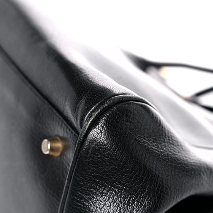 Prada Goatskin Cerniera Doctor Bag Black 9 of 42