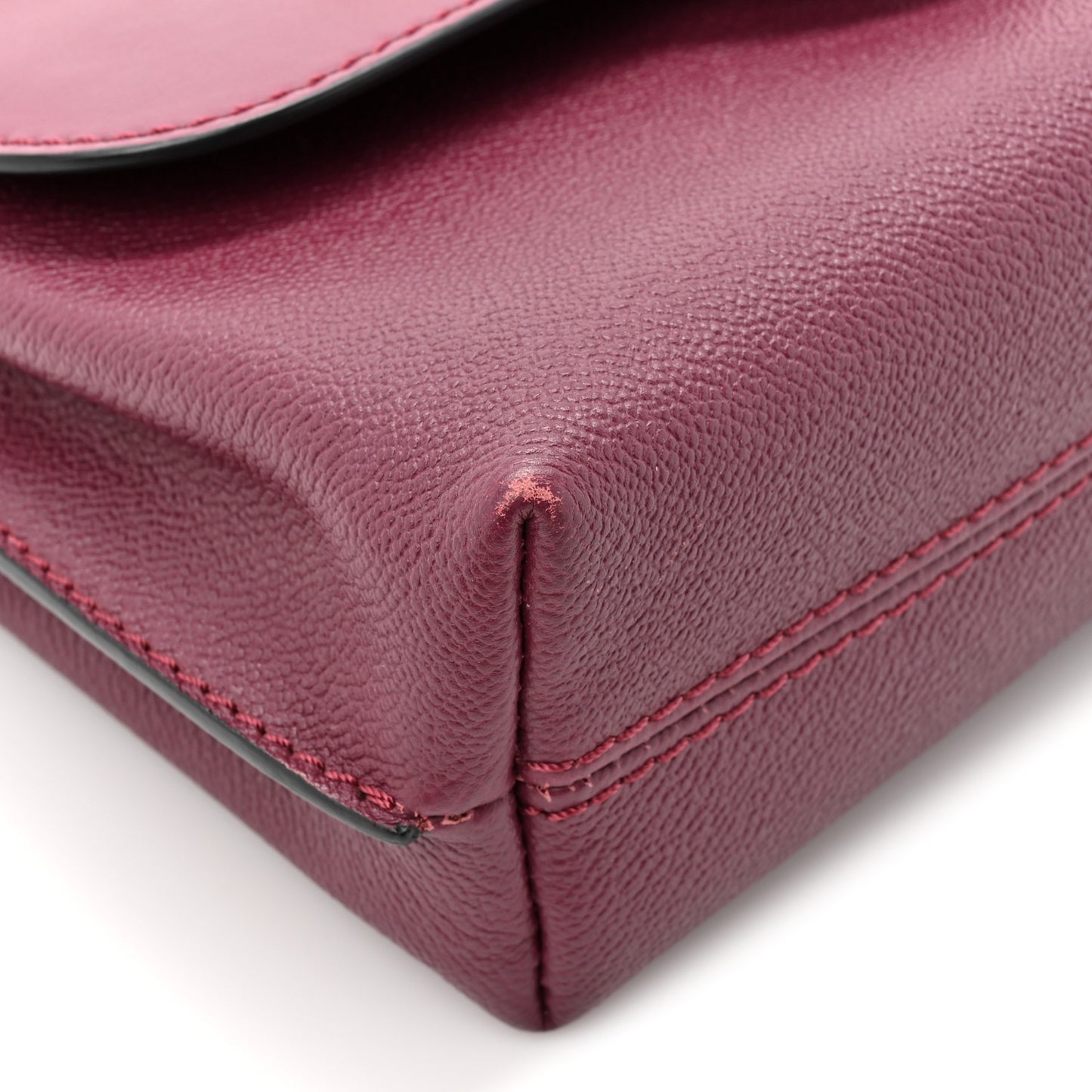 Soft Grain Calfskin Small Medley Crossbody Dark Plum