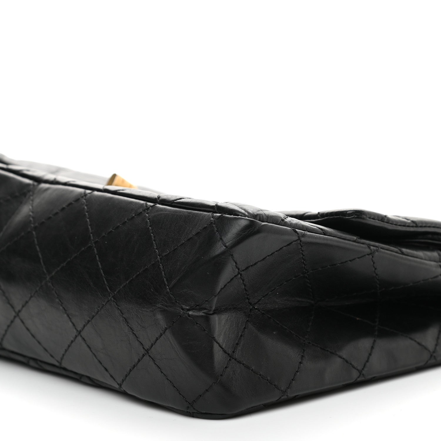 Chanel Aged Calfskin Quilted 2.55 Reissue 226 Flap Black 8 of 14