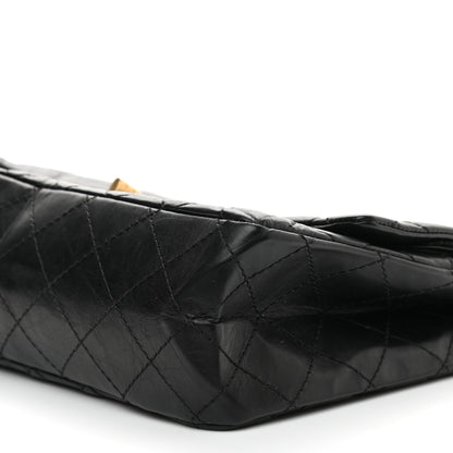 Chanel Aged Calfskin Quilted 2.55 Reissue 226 Flap Black 8 of 14
