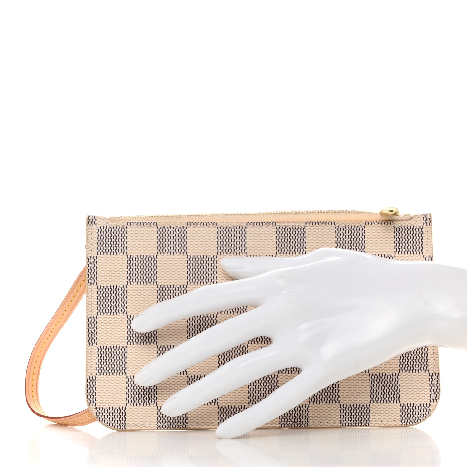 Louis Vuitton Damier Azur Neverfull PM Pochette 2 of 7