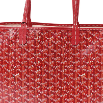Goyard Goyardine Saint Louis PM Red 9 of 11