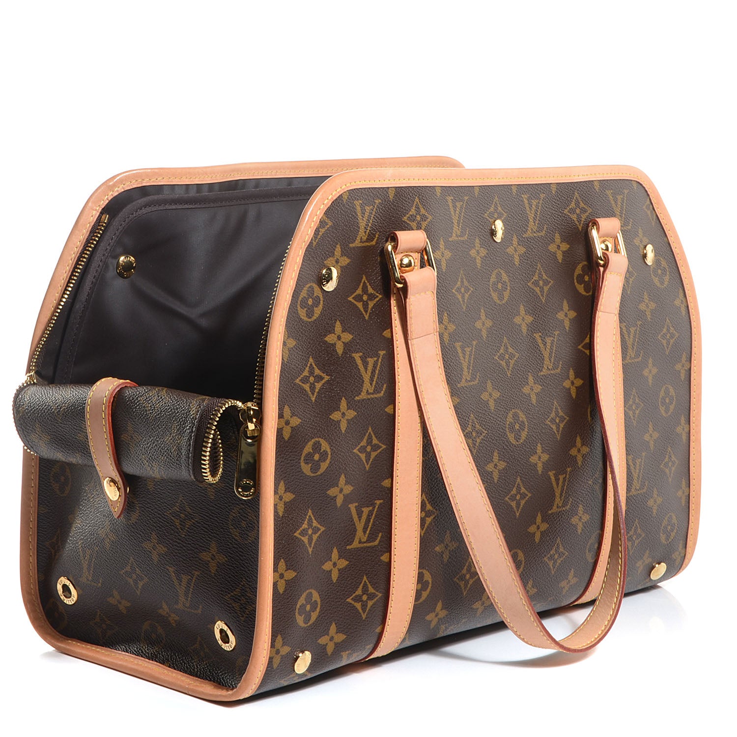 Louis Vuitton Monogram Baxter GM Dog Pet Carrier 3 of 7