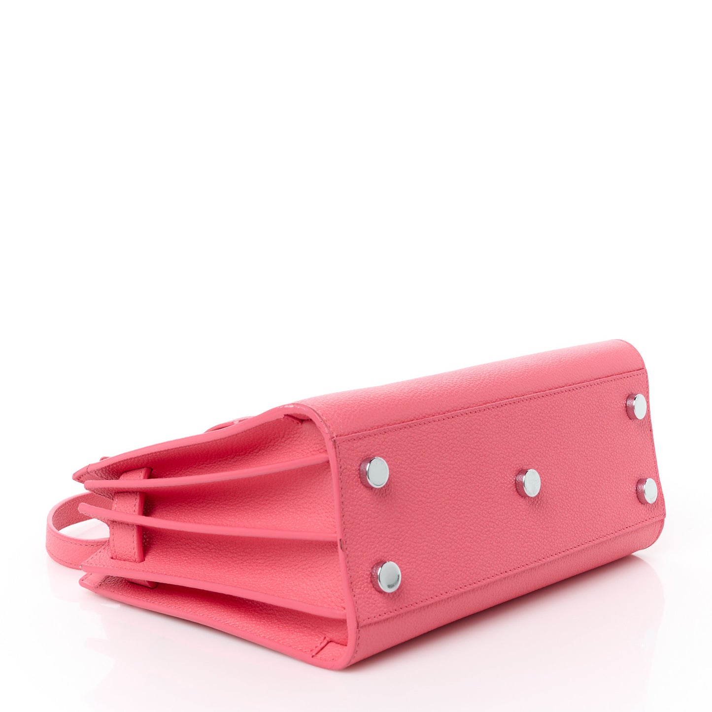 Calfskin Nano Sac De Jour Rose Clair