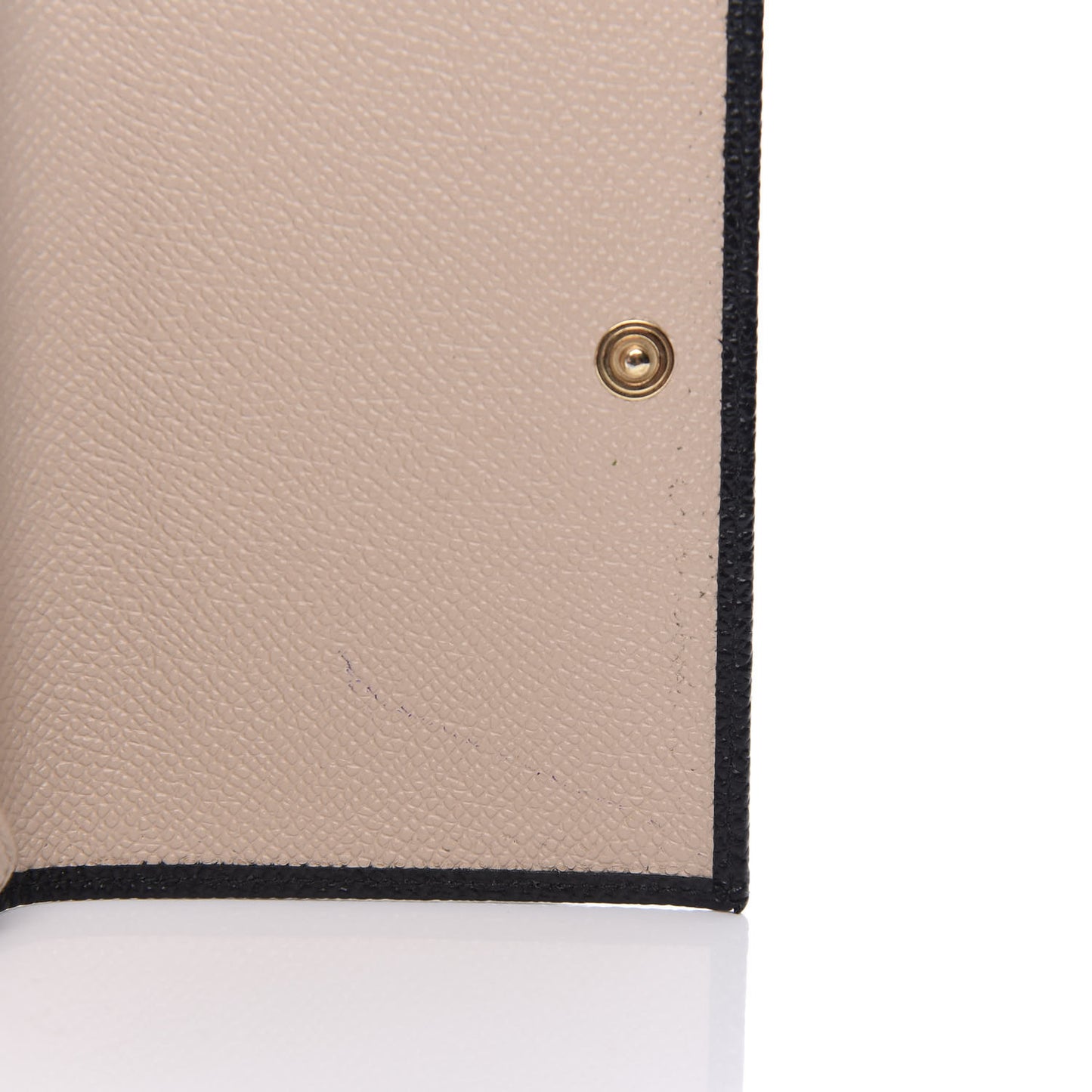 Dauphine Flap Card Holder Black