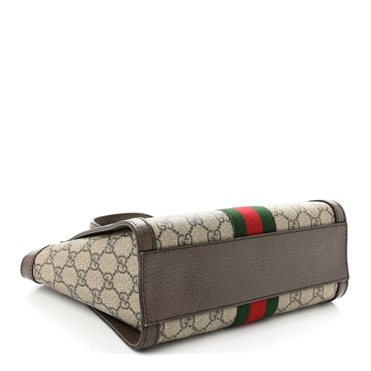 Gucci GG Supreme Monogram Small Ophidia Tote Bag Brown 4 of 12