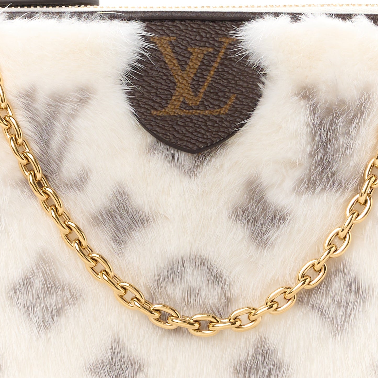 Monogram Mink Neo Pochette Milla Vision White