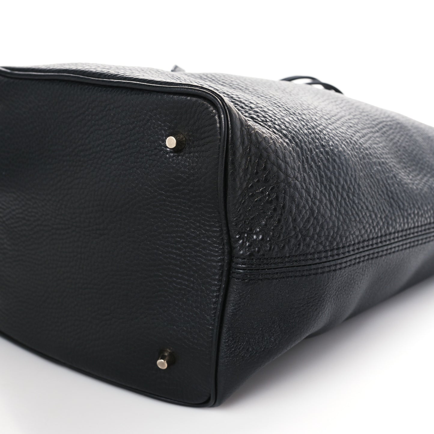 Grainy Calfskin Medium Susanna Hobo Black