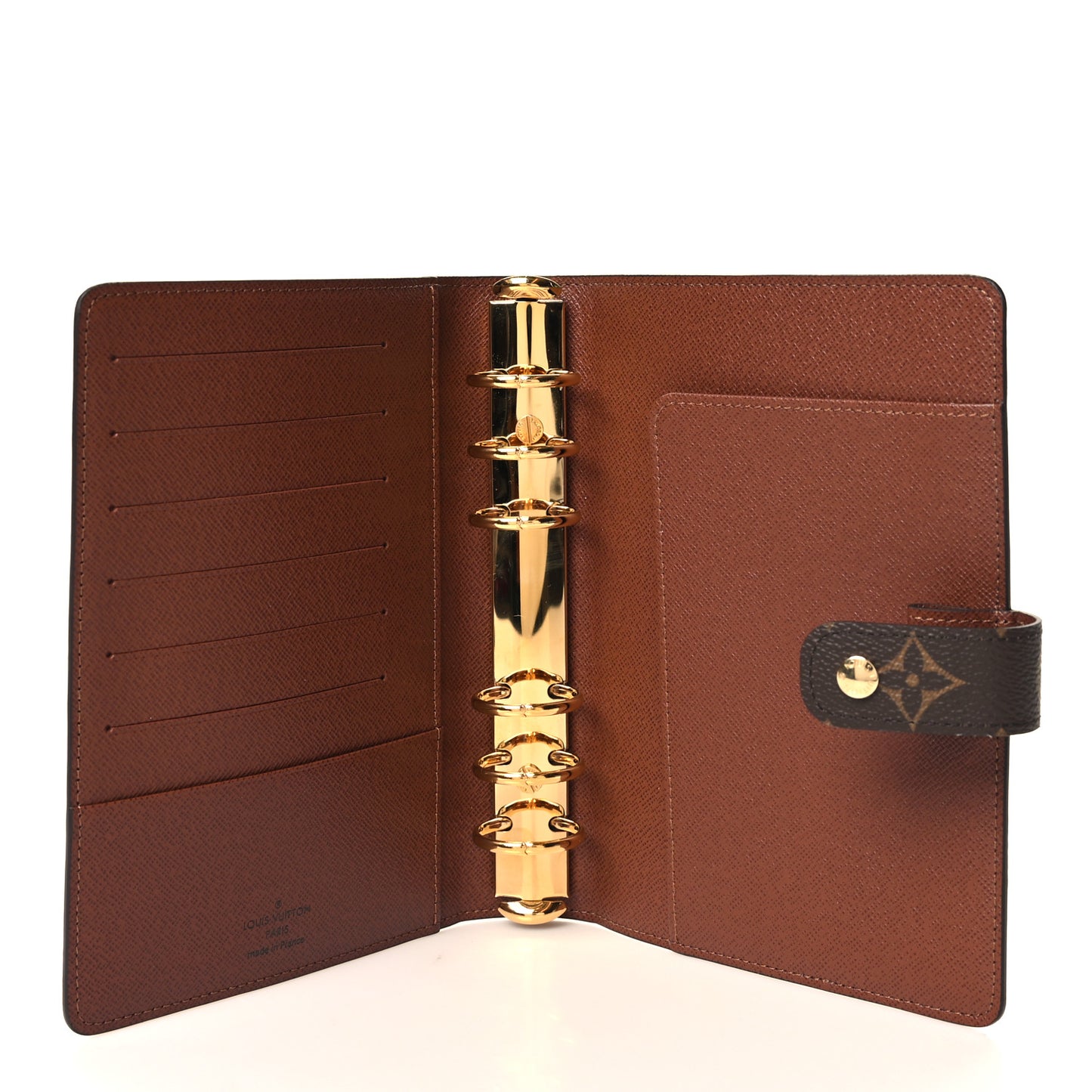 Monogram Medium Ring Agenda Cover