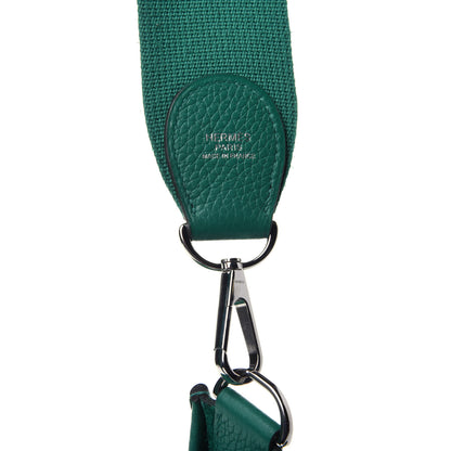 Hermes Taurillon Clemence Evelyne III PM Vert Vertigo 8 of 10