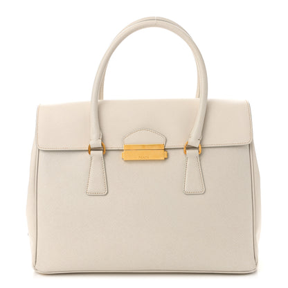 Prada Saffiano Lux Pattina Tote Talco 1 of 13
