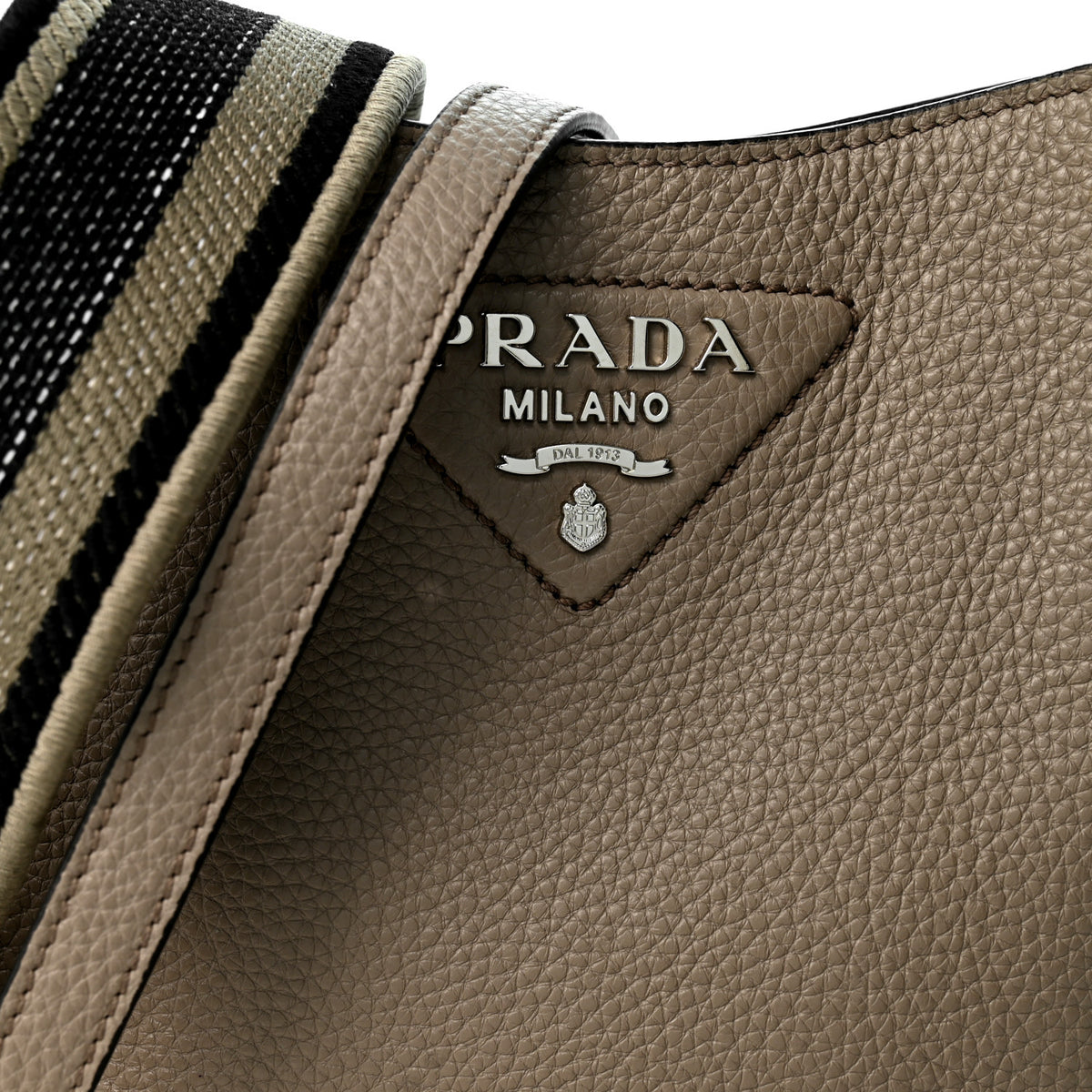 Vitello Daino Soft Mini Hobo Messenger Bag Argilla