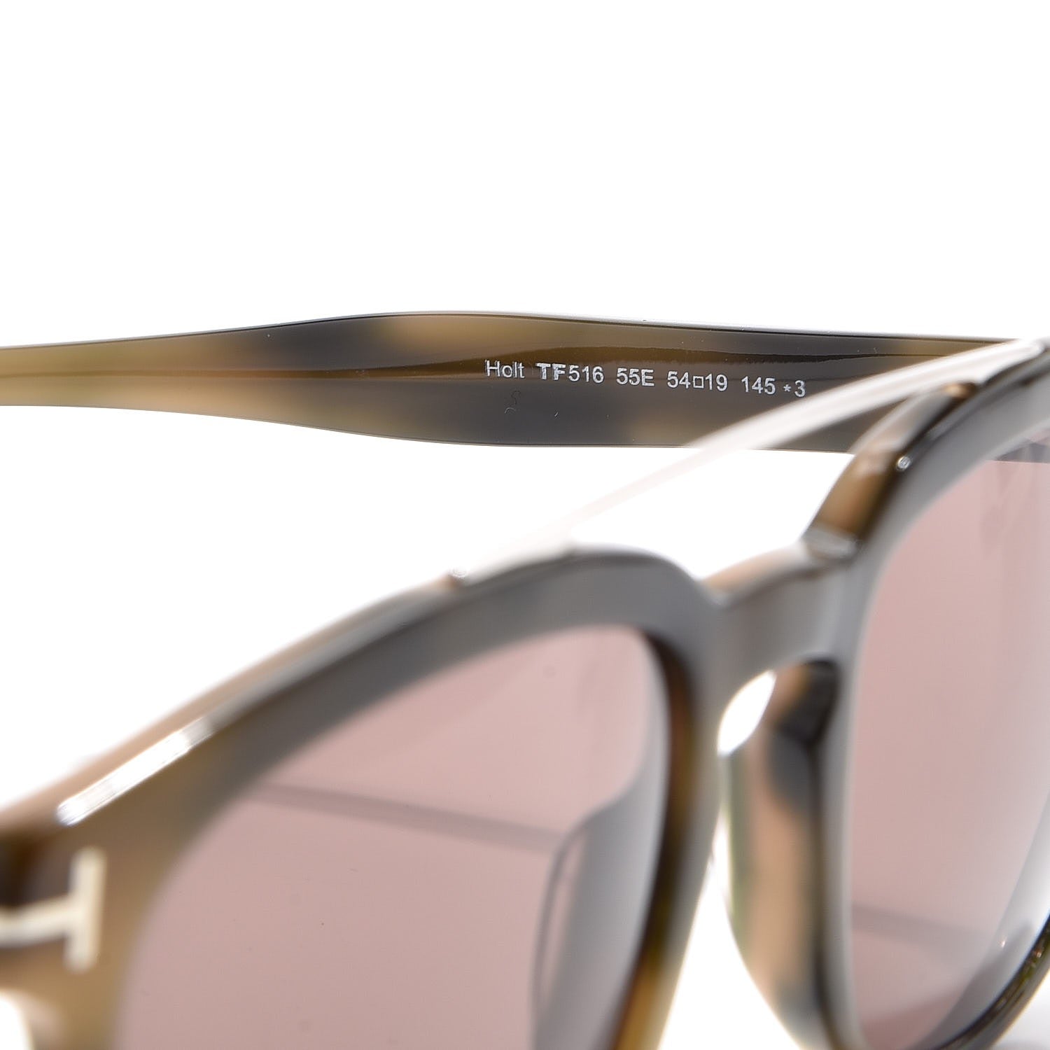 Tom Ford Holt Sunglasses TF516 Havana Green 7 of 8