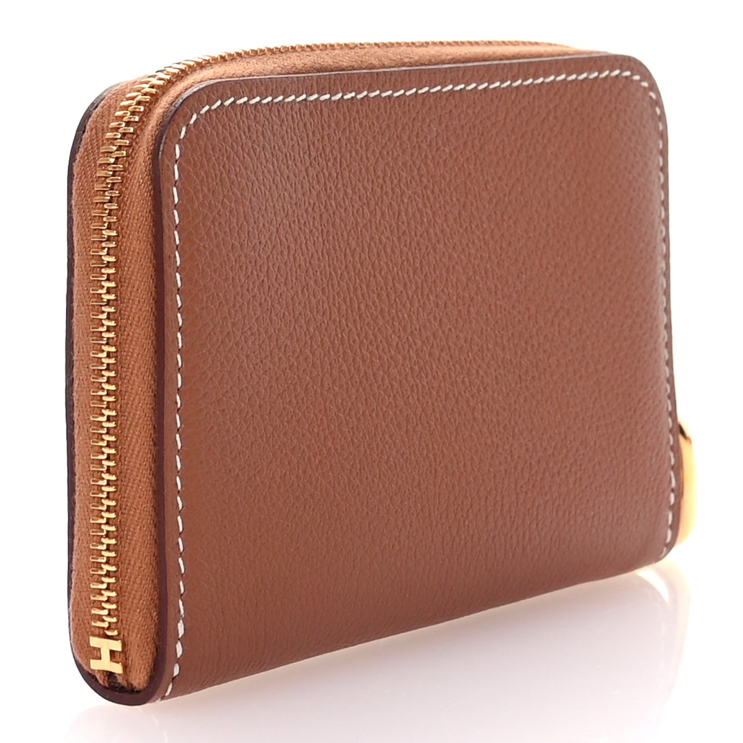 Evercolor Zipengo Chain D'Ancre Compact Cardholder Gold