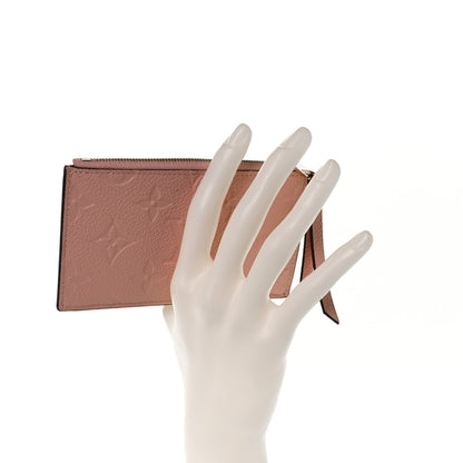 Louis Vuitton Empreinte Zipper Card Holder Rose Poudre 2 of 5