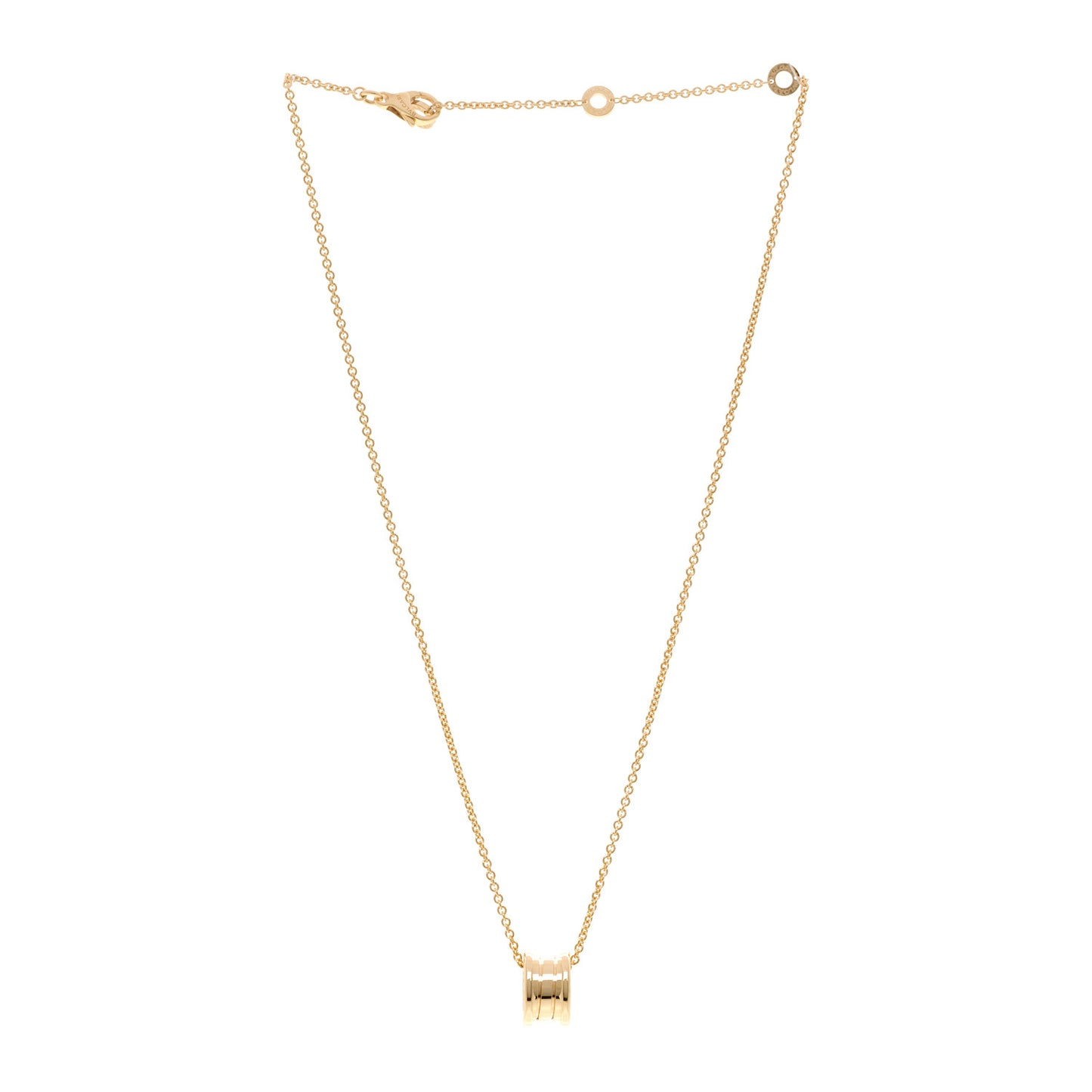 18K Yellow Gold B.Zero1 Pendant Necklace