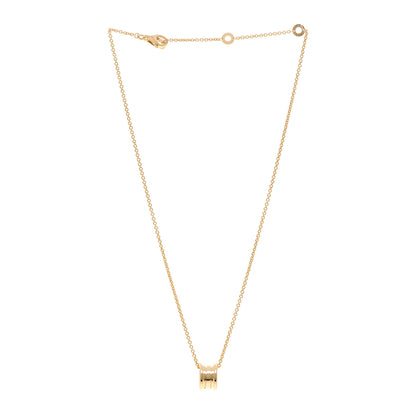 Bulgari 18K Yellow Gold B.Zero1 Pendant Necklace 3 of 4