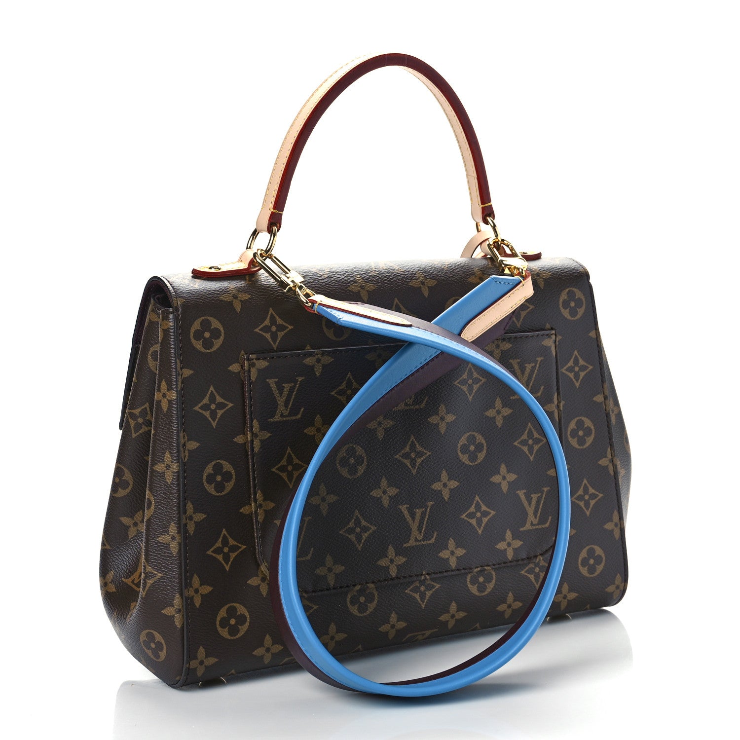 Louis Vuitton Monogram Cluny MM Blue Glacial 3 of 8