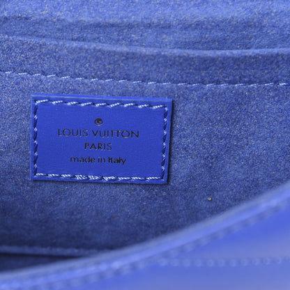 Louis Vuitton Calfskin New Wave Chain PM Blue Neon 5 of 10