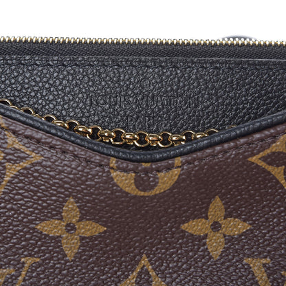 Louis Vuitton Monogram Pallas Clutch Black 9 of 9