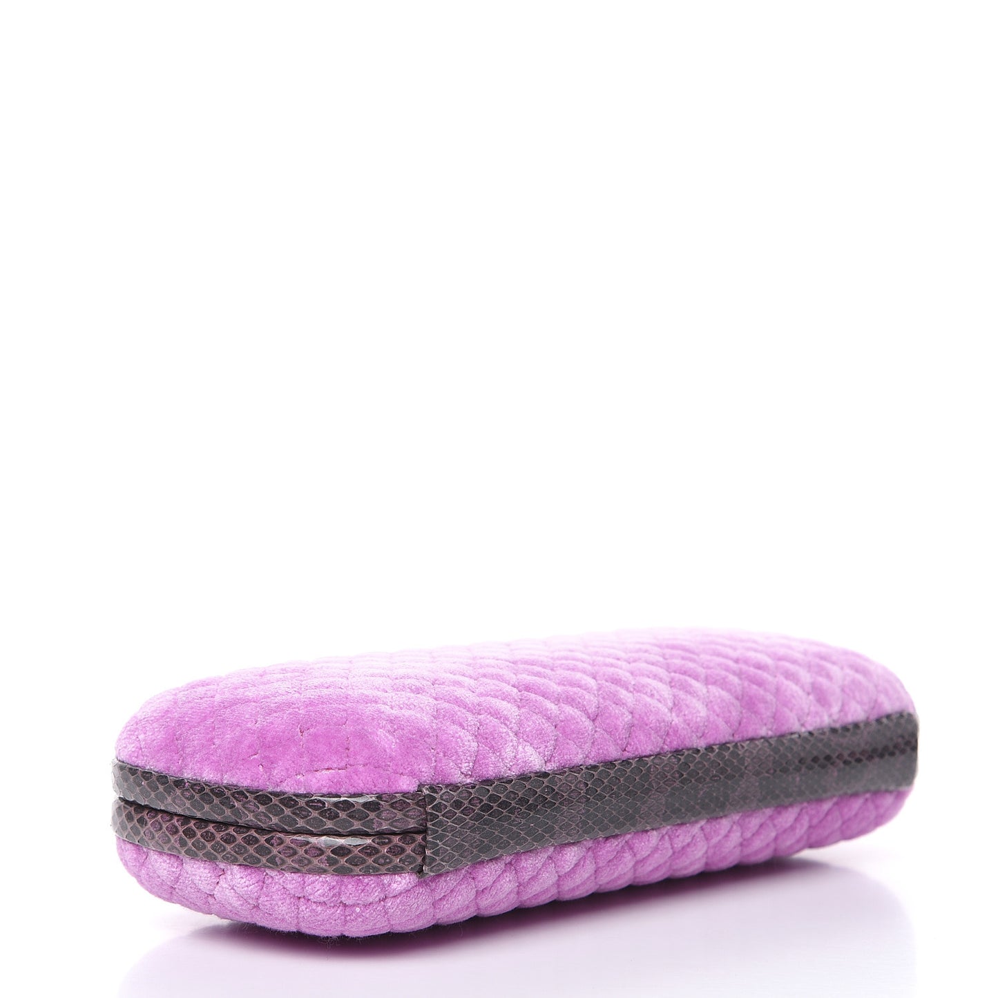 Velvet Intreccio Impero Ayers Knot Clutch Peony