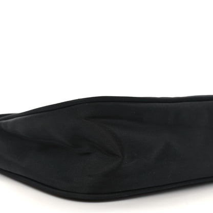 Prada Tessuto Nylon Shoulder Bag Black 7 of 11