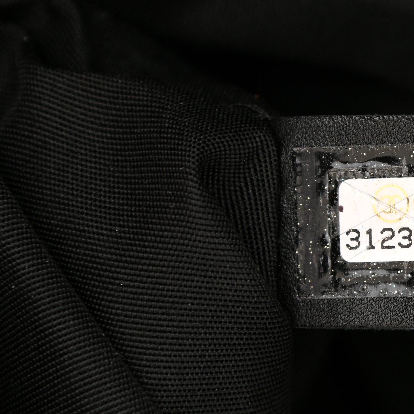 Caviar Quilted Flap Clutch Black