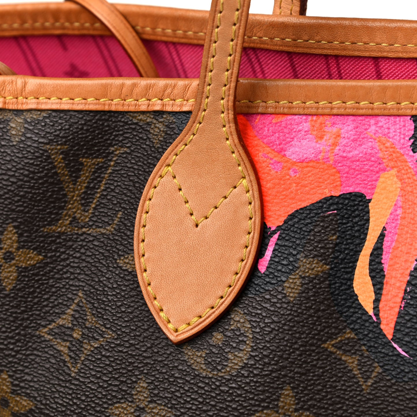 Monogram Roses Neverfull MM
