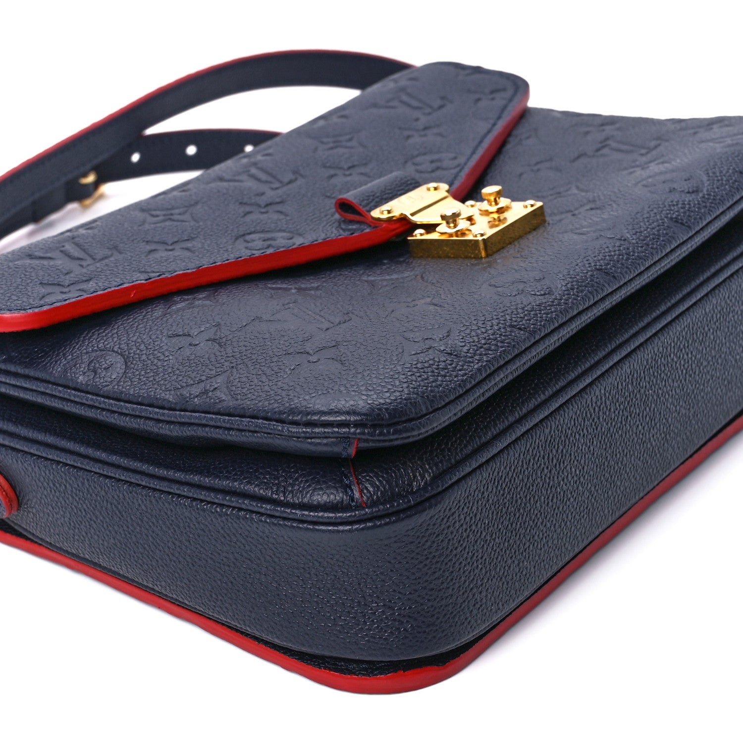 Louis Vuitton Empreinte Pochette Metis Marine Rouge 11 of 13