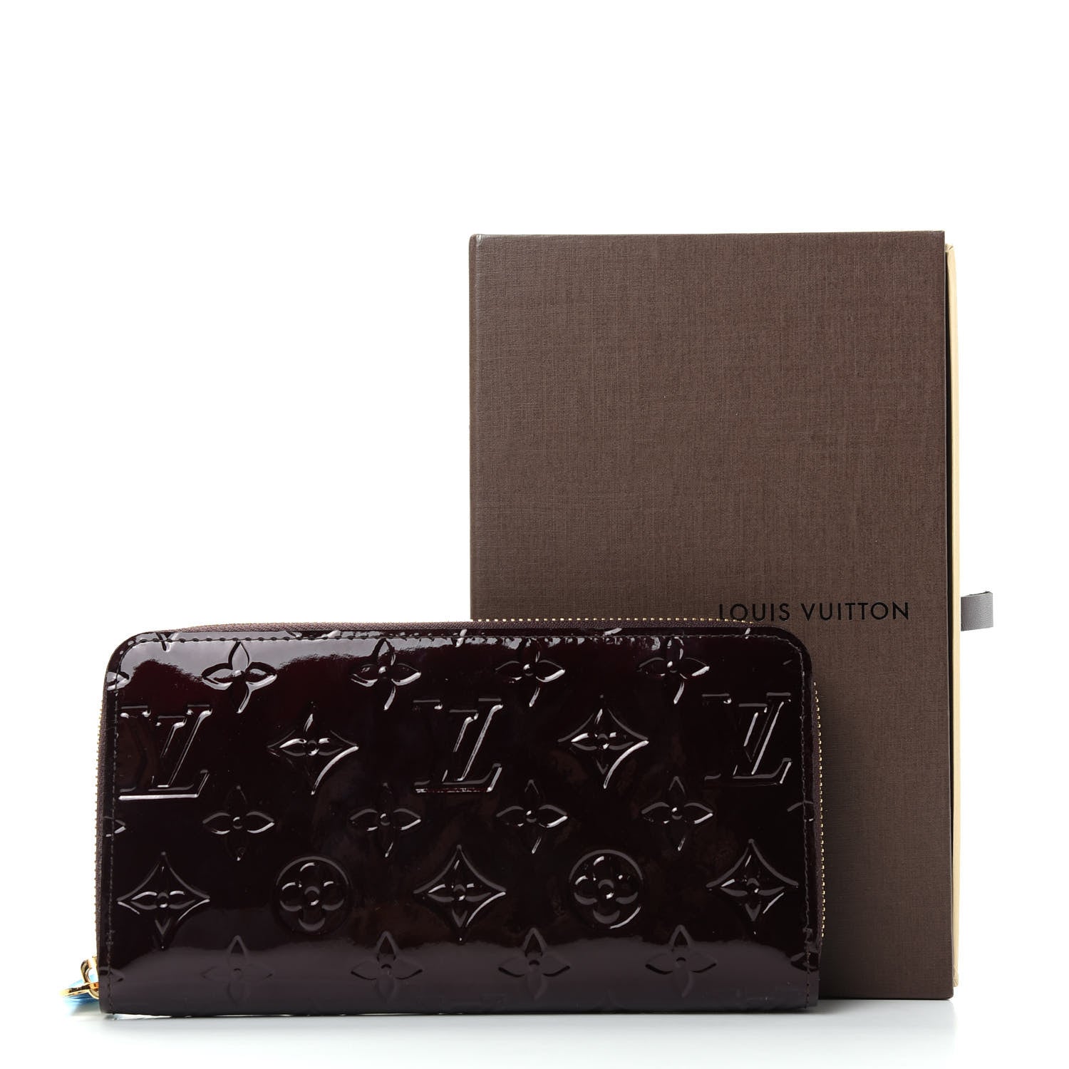 Louis Vuitton Vernis Zippy Wallet Amarante 8 of 8