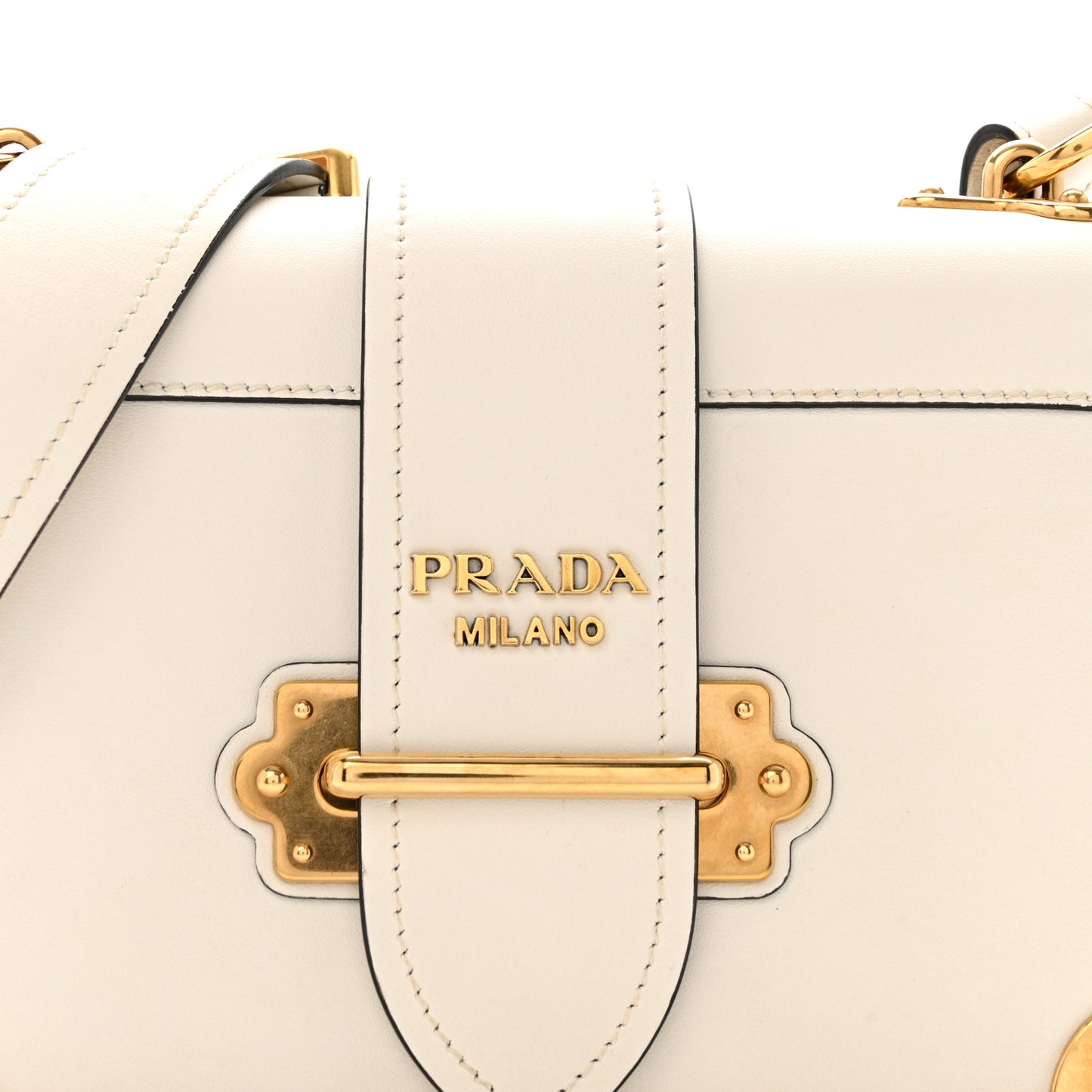 City Calf Cahier Bag White