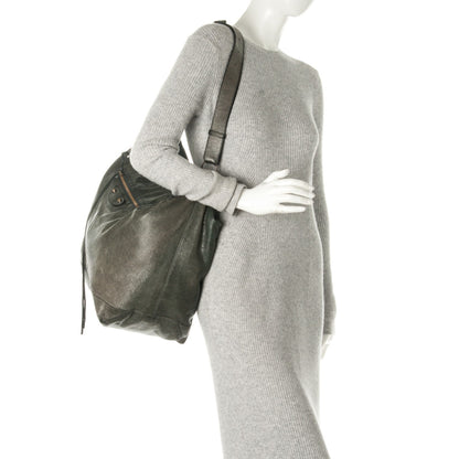 Balenciaga Agneau Classic Hardware Courier Tempete 2 of 7