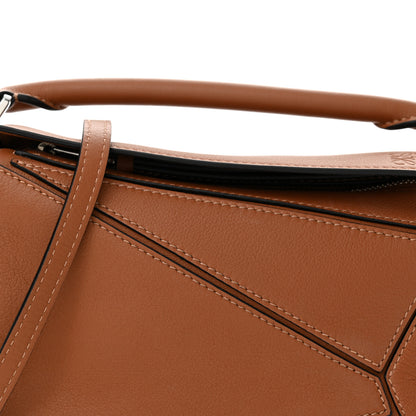 Loewe Calfskin Mini Puzzle Bag Tan 8 of 10