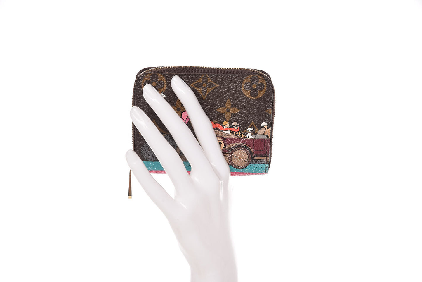 Monogram 2015 Christmas Animation Zippy Coin Purse