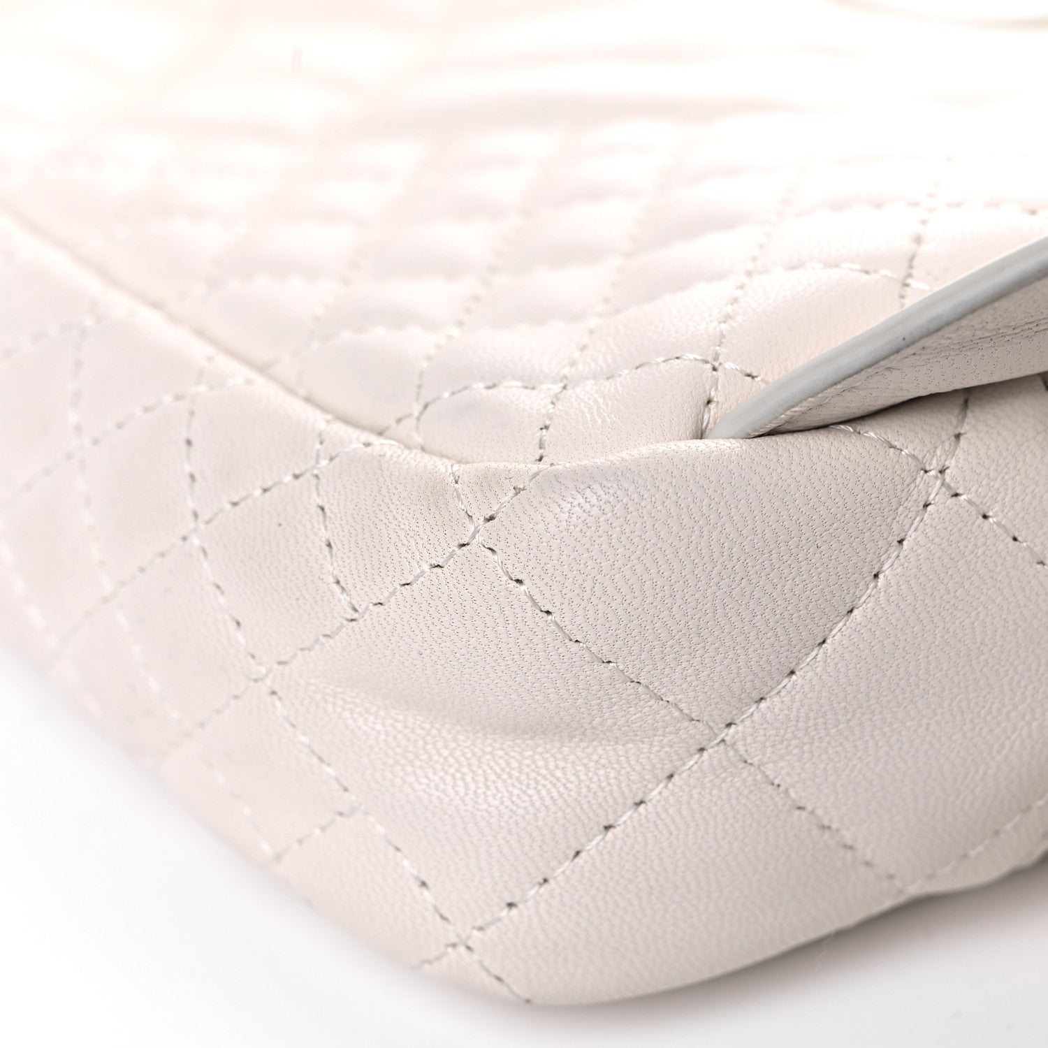 Versace Nappa Barocco Quilted Vanitas Medea Belt Bag White 11 of 23