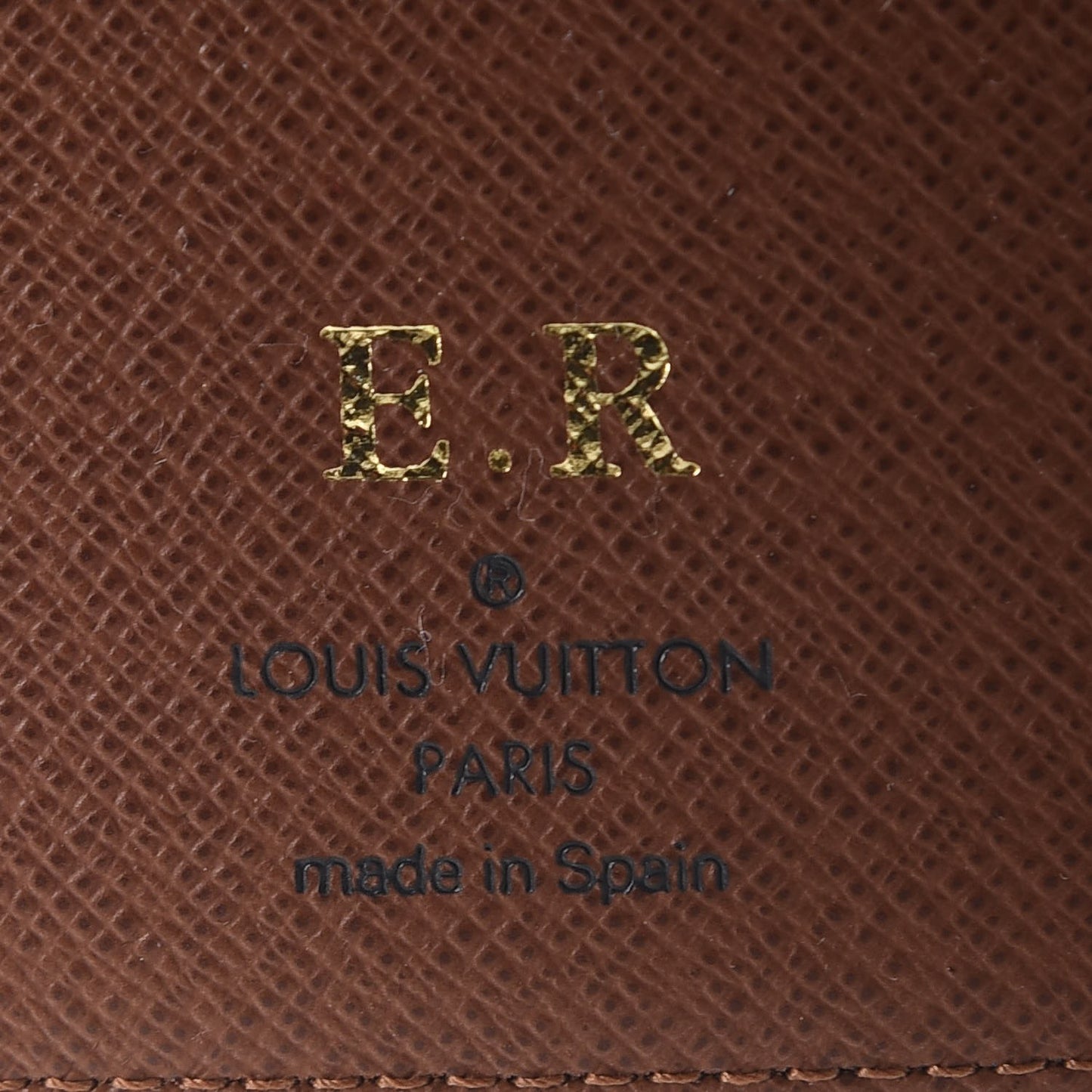 Monogram Small Ring Agenda Cover