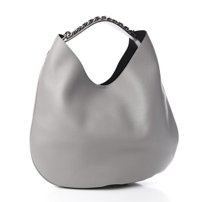 Givenchy Calfskin Medium Infinity Hobo Bag Pearl Grey 4 of 10