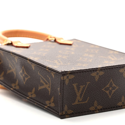 Louis Vuitton Monogram Petit Sac Plat 8 of 9
