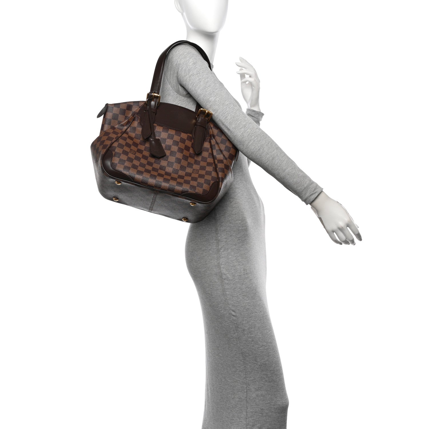 Louis Vuitton Damier Ebene Verona MM 2 of 9