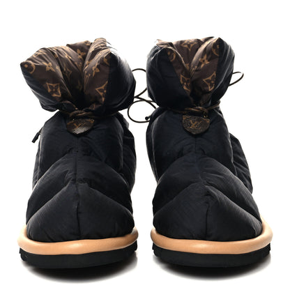 Louis Vuitton Nylon Monogram Pillow Comfort Ankle Boot 39 Black 2 of 7